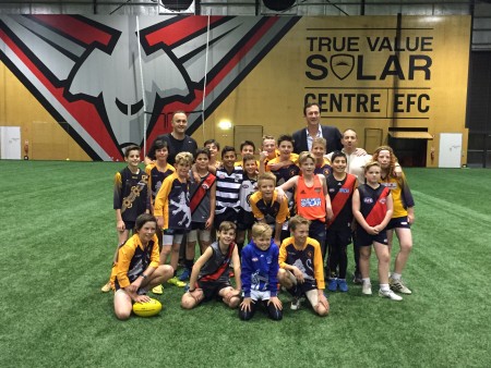 Team Photo afterTraining in 'The Hangar" - Thank You Steve!
