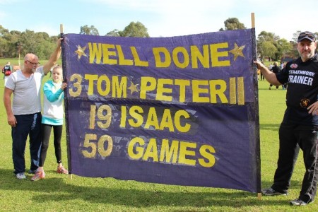 Congratulations Tom, Pete and Isaac
